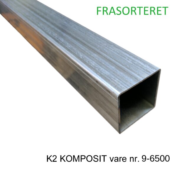 K2 Komposit stålkerne 60x60x2000 mm