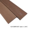 K2 Komposit massivt terrassebrædder teak