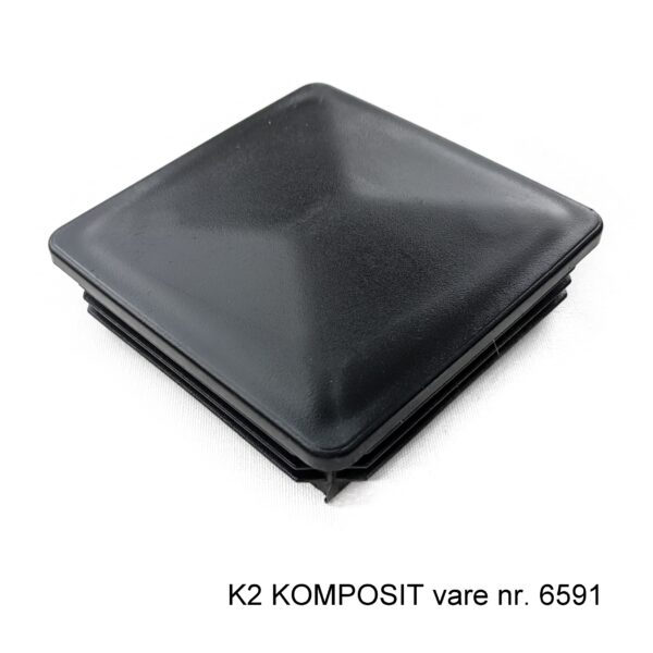K2 Komposit top til stålstolpe 8x8 cm