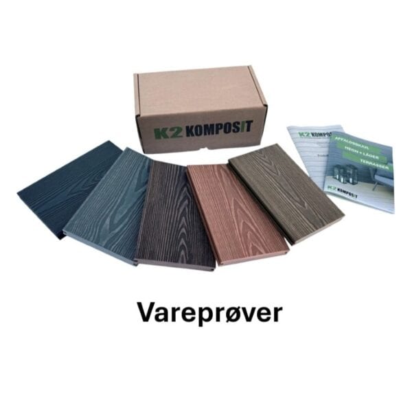 Vareprøver terrassebrædder